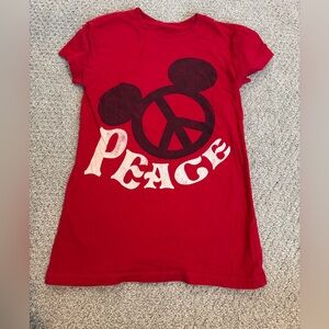 World of Disney Mickey Peace shirt